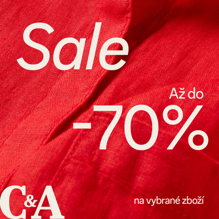 C&A: Sezónní slevy v plném proudu